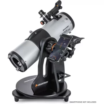 Celestron StarSense Explorer 114mm Tabletop Dobsonian Telescope with smartphone mount